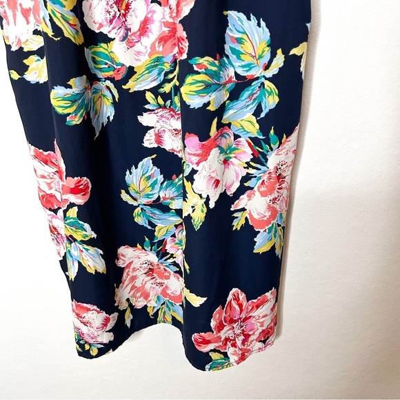 Monteau‎ Floral Print Sleeveless Mini Dress Medium M - Picture 4 of 9